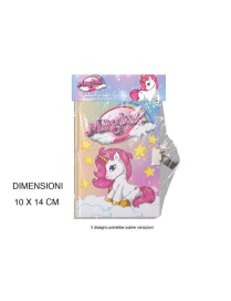 UNICORN SECRET DIARY 14.8x10cm