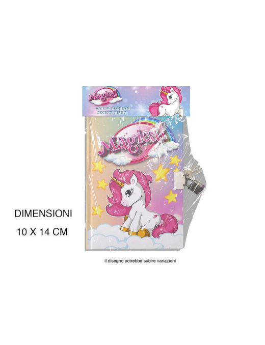 UNICORN SECRET DIARY 14.8x10cm