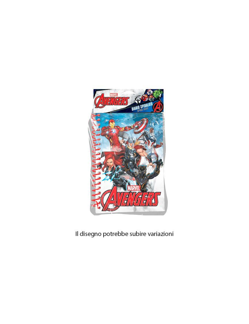 AVENGERS SECRET SPIRAL DIARY 14x10