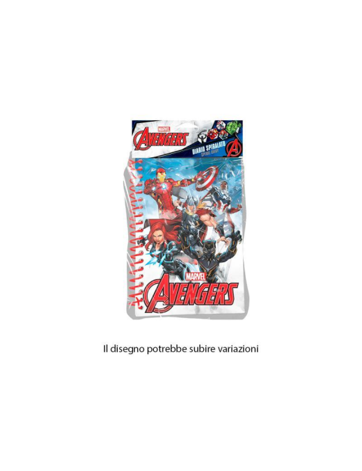 AVENGERS SECRET SPIRAL DIARY 14x10
