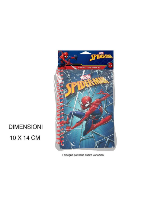 SPIDERMAN DIARIO SEGRETO SPIRALATO 14x10