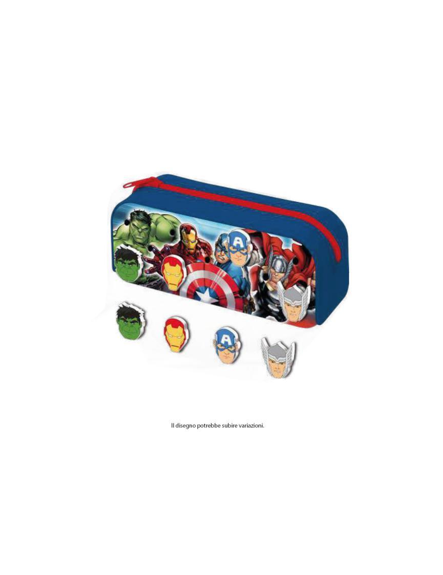 AVENGERS SILICONE CASE WITH PATCH