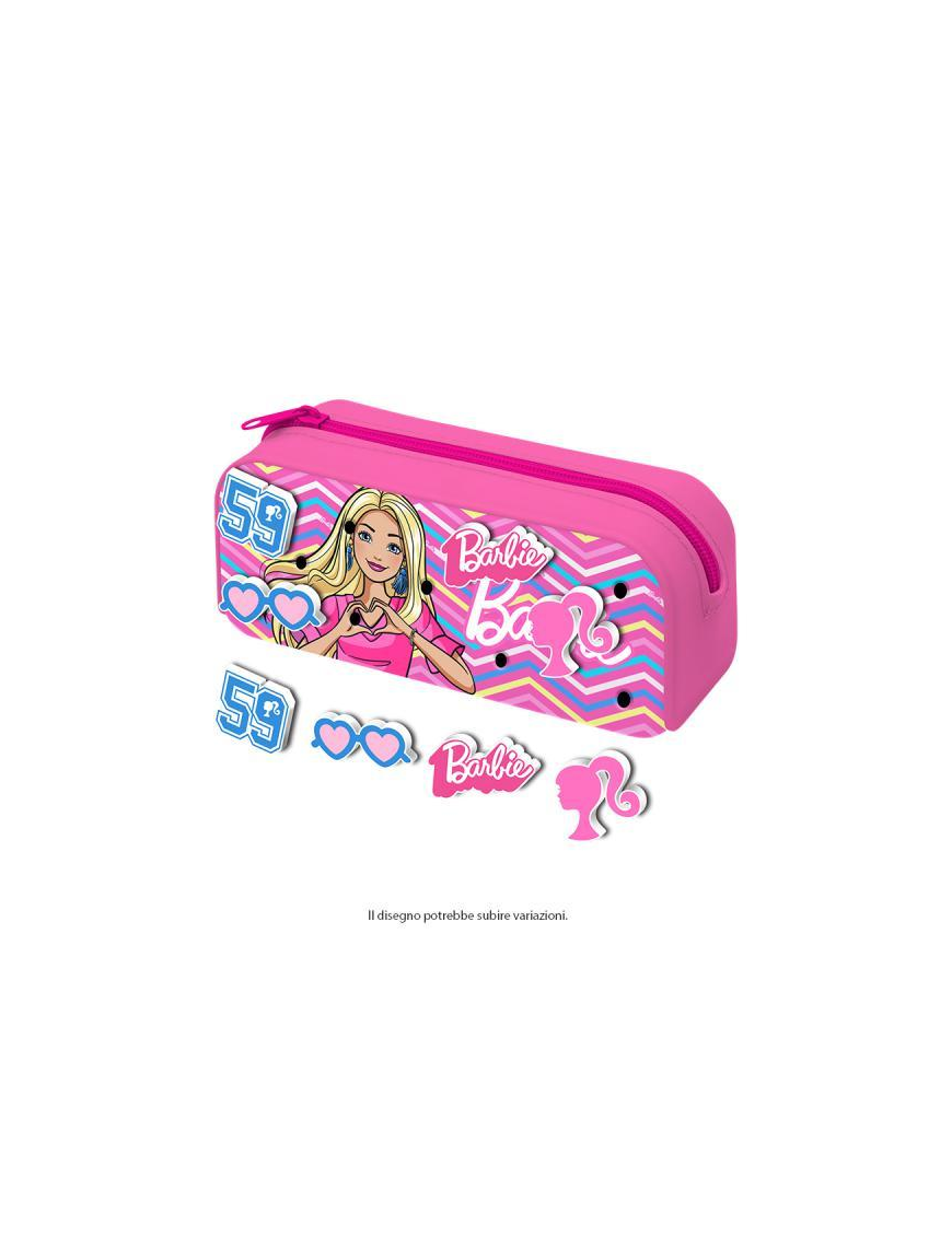 BARBIE SILICONE CASE WITH PATCH