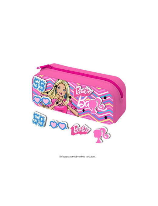 BARBIE SILICONE CASE WITH PATCH