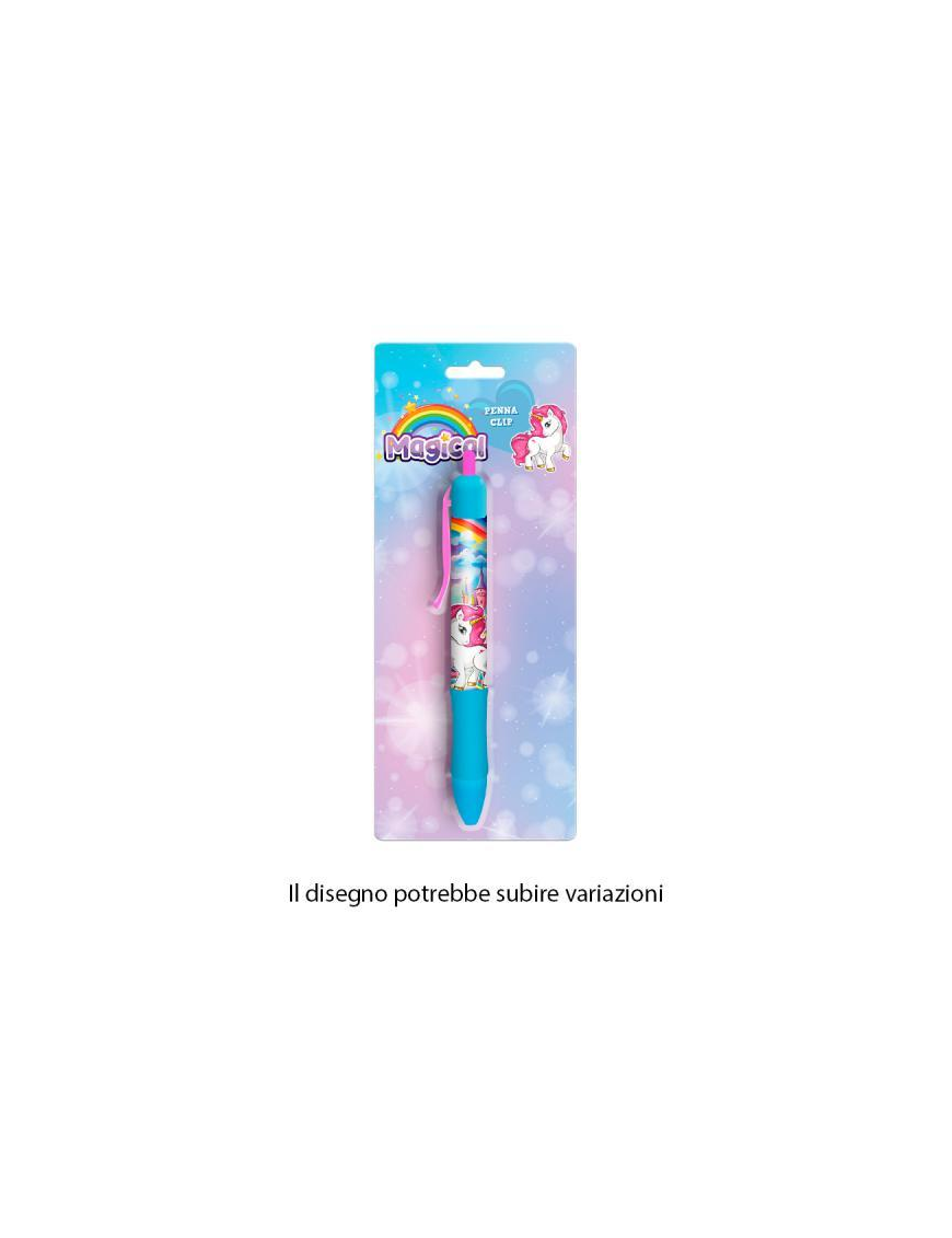 UNICORNO PENNA CLIP