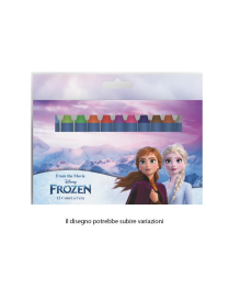 FROZEN COLORI A CERA 12 PEZZI
