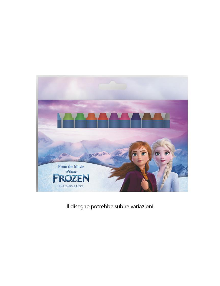 FROZEN COLORI A CERA 12 PEZZI