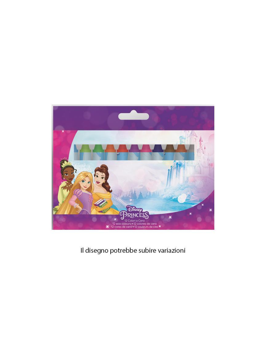 PRINCESS COLORI A CERA 12 PEZZI
