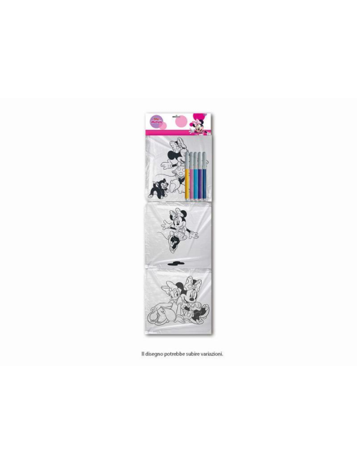 MINNIE COLORING SQUARES 3 PIECES