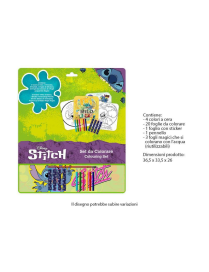 STITCH BOY COLORING SET