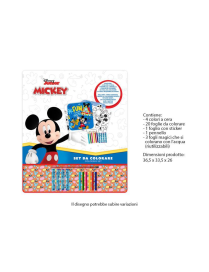 MICKEY COLOURING SET