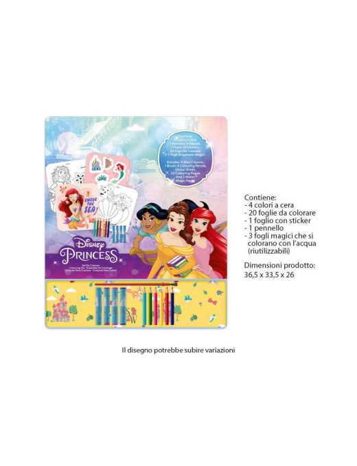 PRINCESS COLORING SET