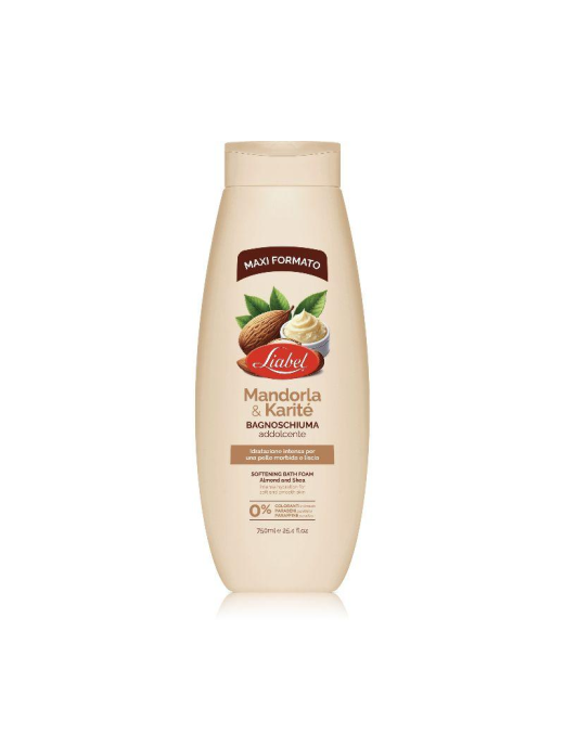 LIABEL BAGNOSCHIUMA 750ml KARIT E MANDORLA