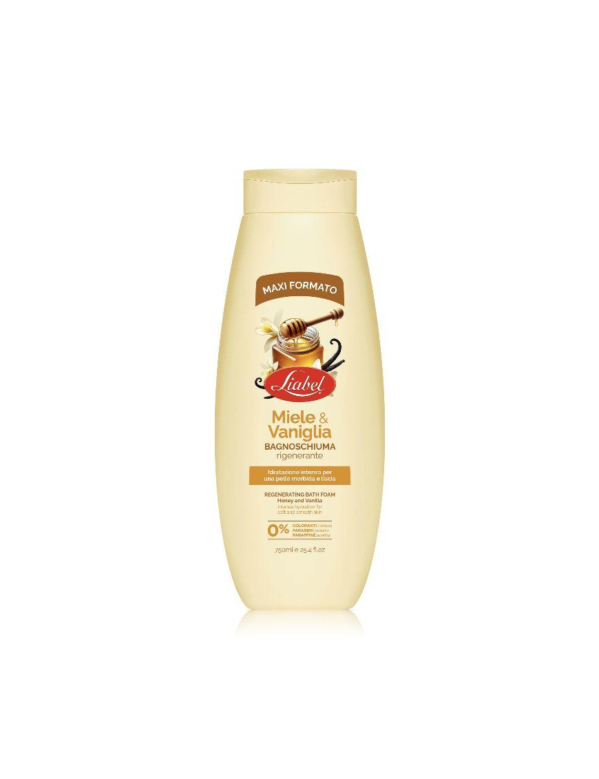LIABEL BAGNOSCHIUMA 750ml MIELE E VANIGLIA
