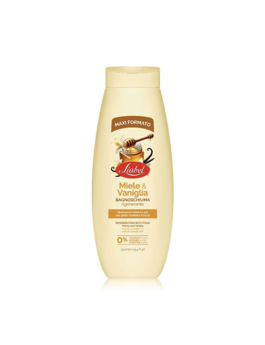 LIABEL BAGNOSCHIUMA 750ml MIELE E VANIGLIA