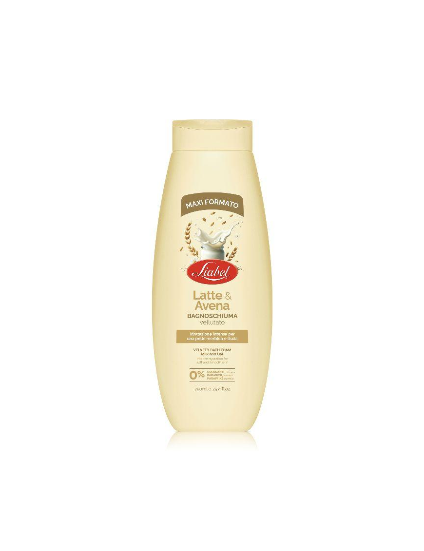 LIABEL BAGNOSCHIUMA 750ml LATTE E AVENA