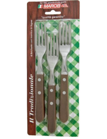 FORCHETTE IN LEGNO 6 PEZZI