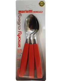 ROSSO CUCCHIAI 6 PEZZI