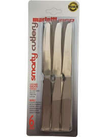 TORTORA COLTELLI TAVOLA 6 PEZZI