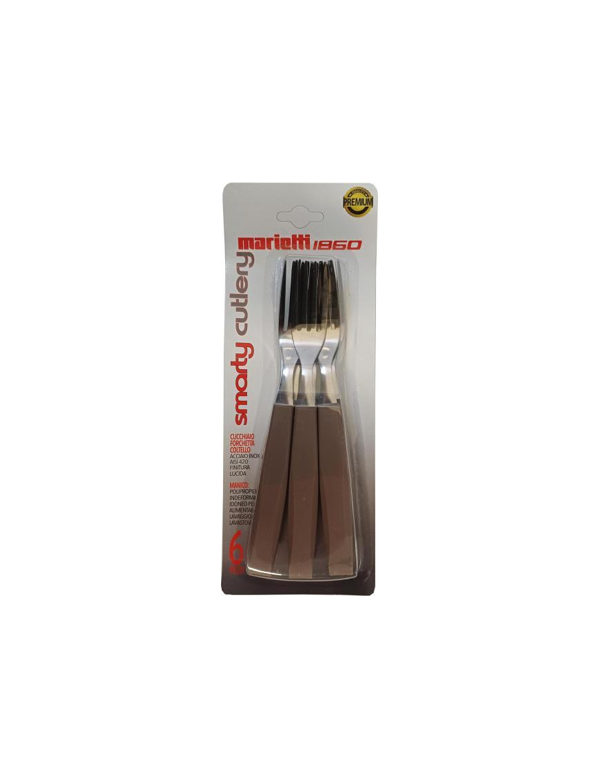 TORTORA FORKS 6 PIECES
