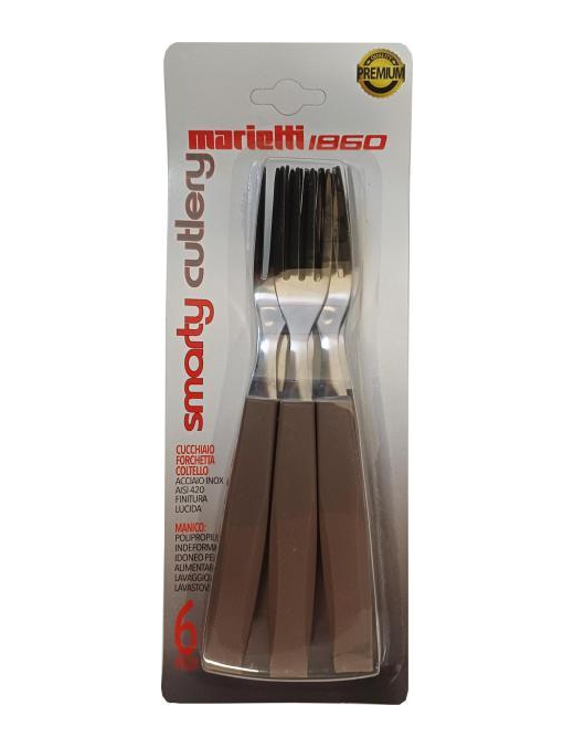 TORTORA FORKS 6 PIECES