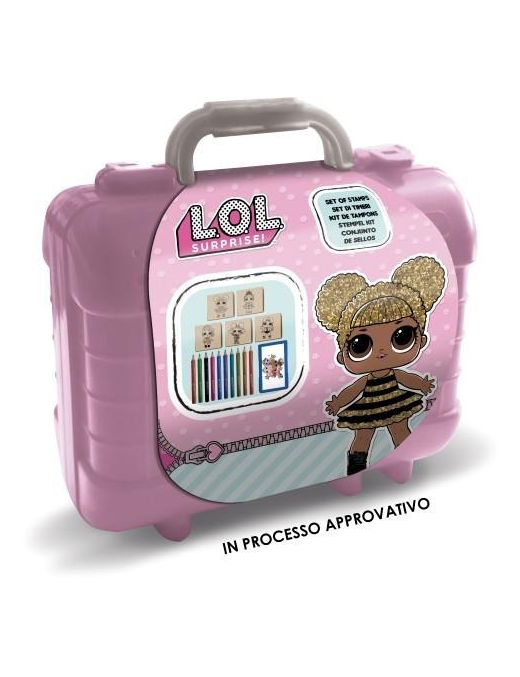 LOL TRAVEL SET 5 TIMBRI+10 MATITE 4298$$