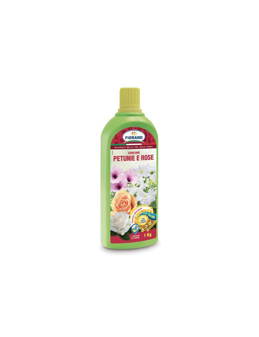 CONCIME LIQUIDO 1 kg PETUNIE E ROSE