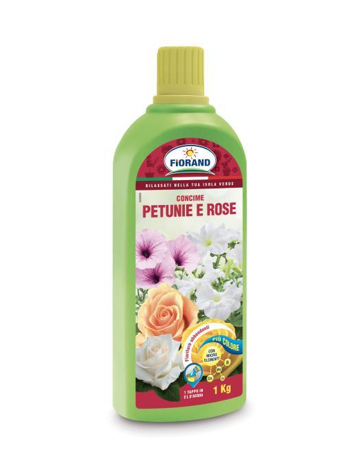 CONCIME LIQUIDO 1 kg PETUNIE E ROSE