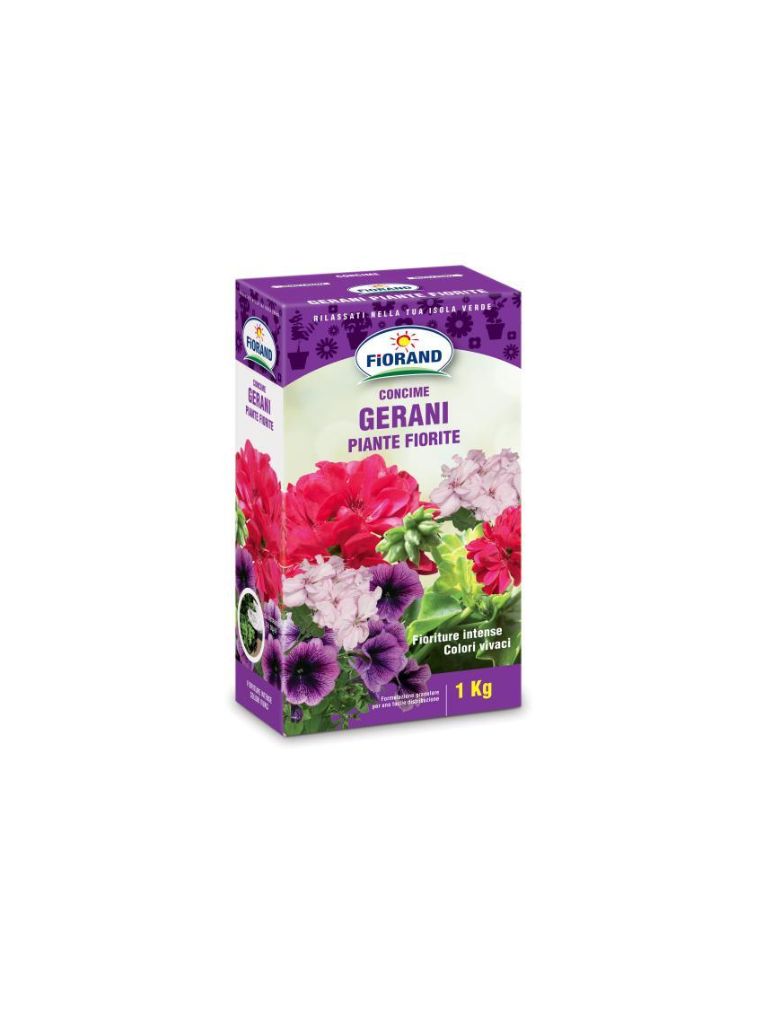 CONCIME GRANULARE 1 kg GERANI+PIANTE E FIORI