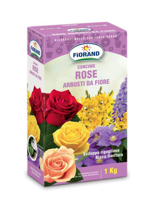 CONCIME GRANULARE 1 kg ROSE+ARBUSTI