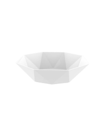 WHITE DIAMOND BOWL 80 cc 6 PIECES
