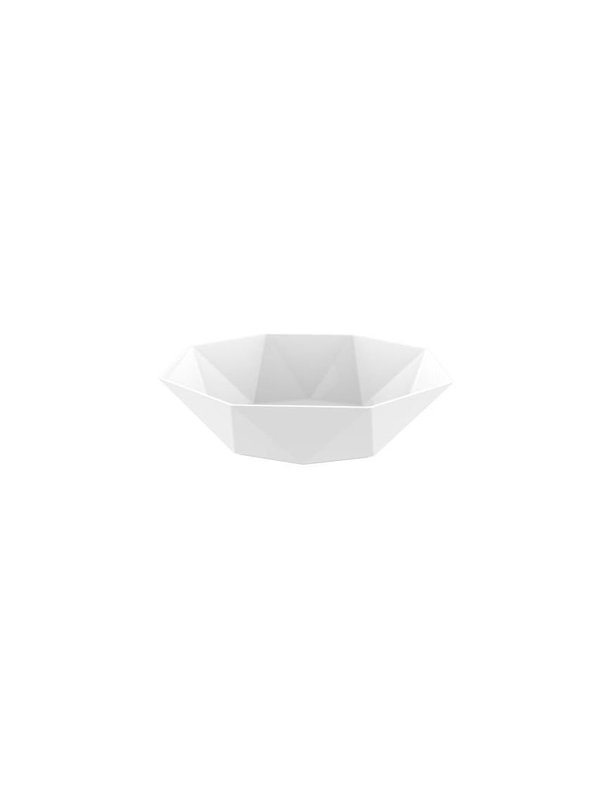 WHITE DIAMOND BOWL 80 cc 6 PIECES