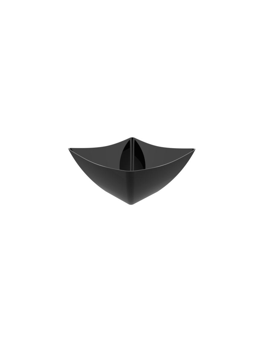 BLACK SQUARE BOWL 90 cc 6 PIECES