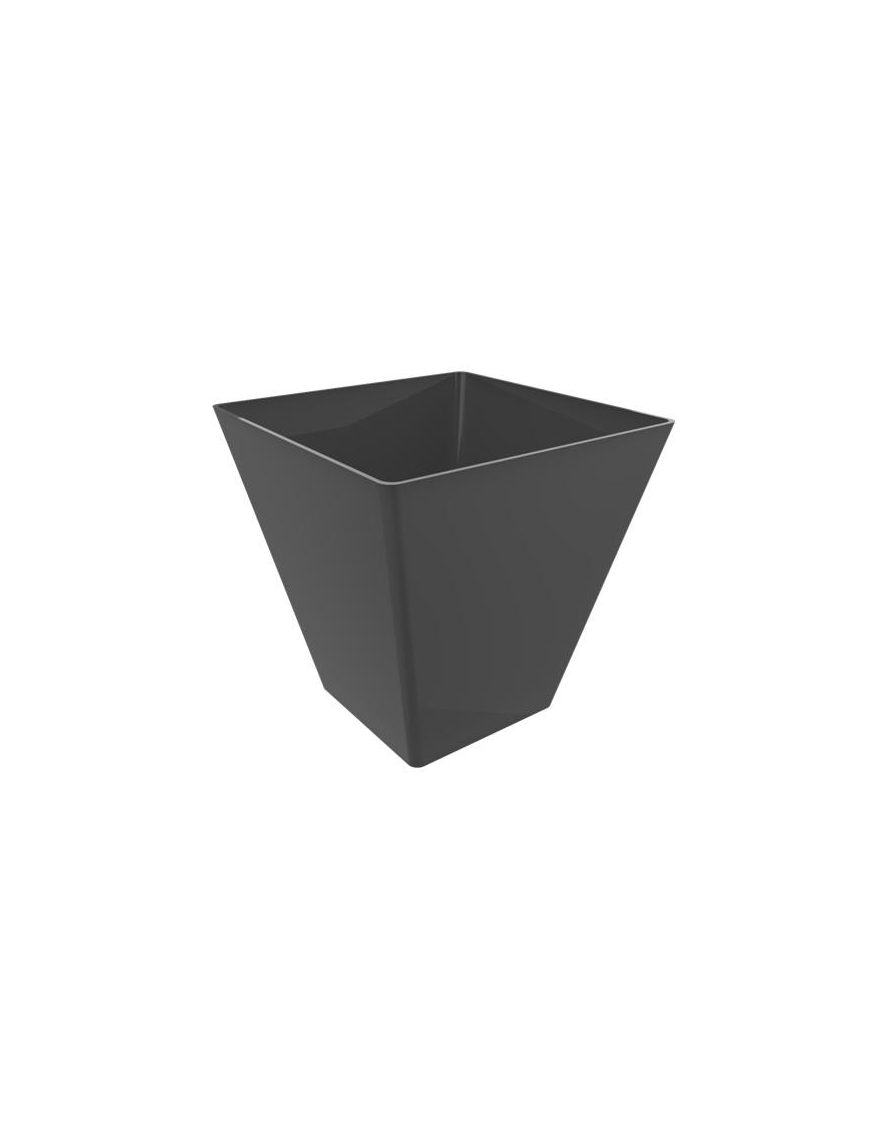 BLACK SQUARE GLASSES 60 cc 6 PIECES