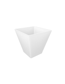WHITE SQUARE GLASSES 60 cc 6p
