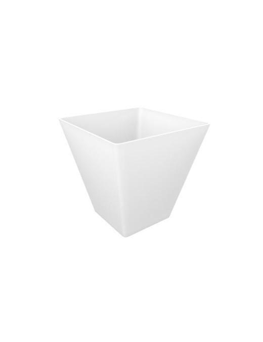 WHITE SQUARE GLASSES 60 cc 6p
