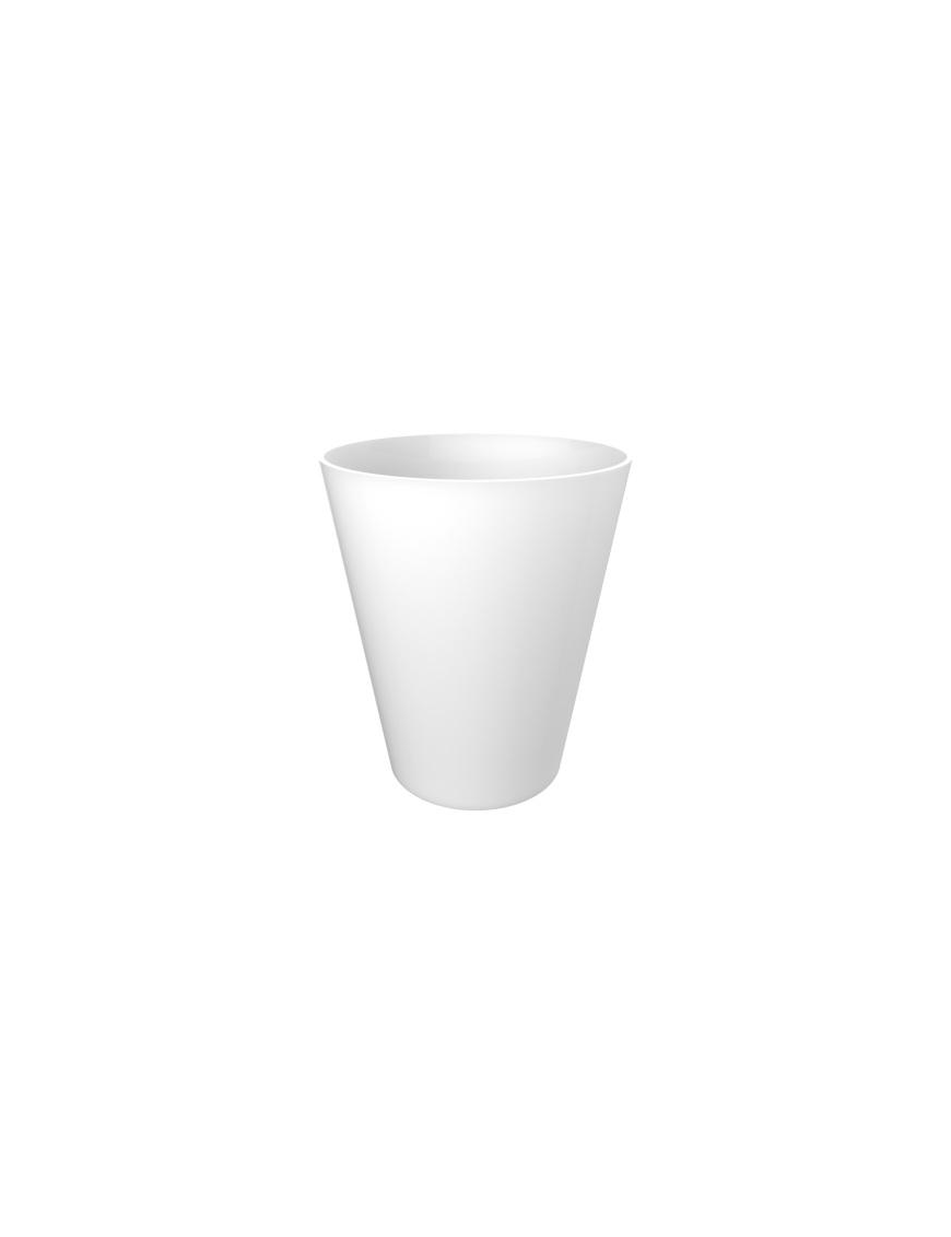 WHITE ROUND GLASSES 60 cc 6 PIECES