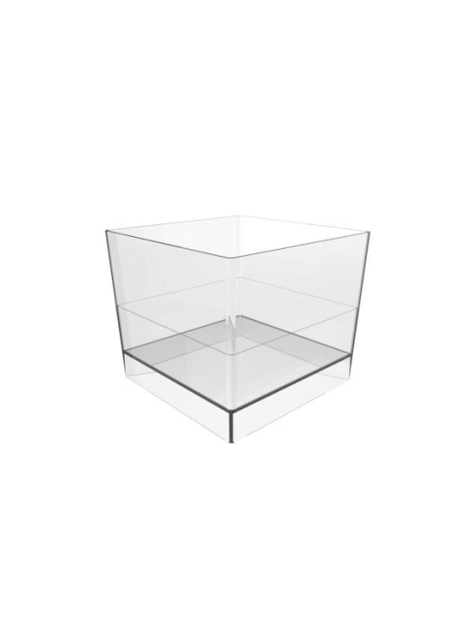 TRASPARENTI BICCHIERI CUBO 60 cc 6 PEZZI