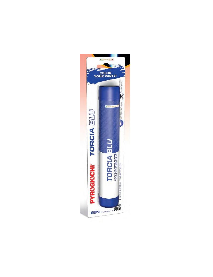 TORCIA FIAMMA ESTERNO BLU