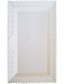 VASSOIO TRINATO RETTANGOLARE  22x37 cm