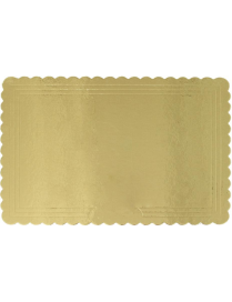 SOTTOTORTA ORO RETTANGOLARE  25x35 cm