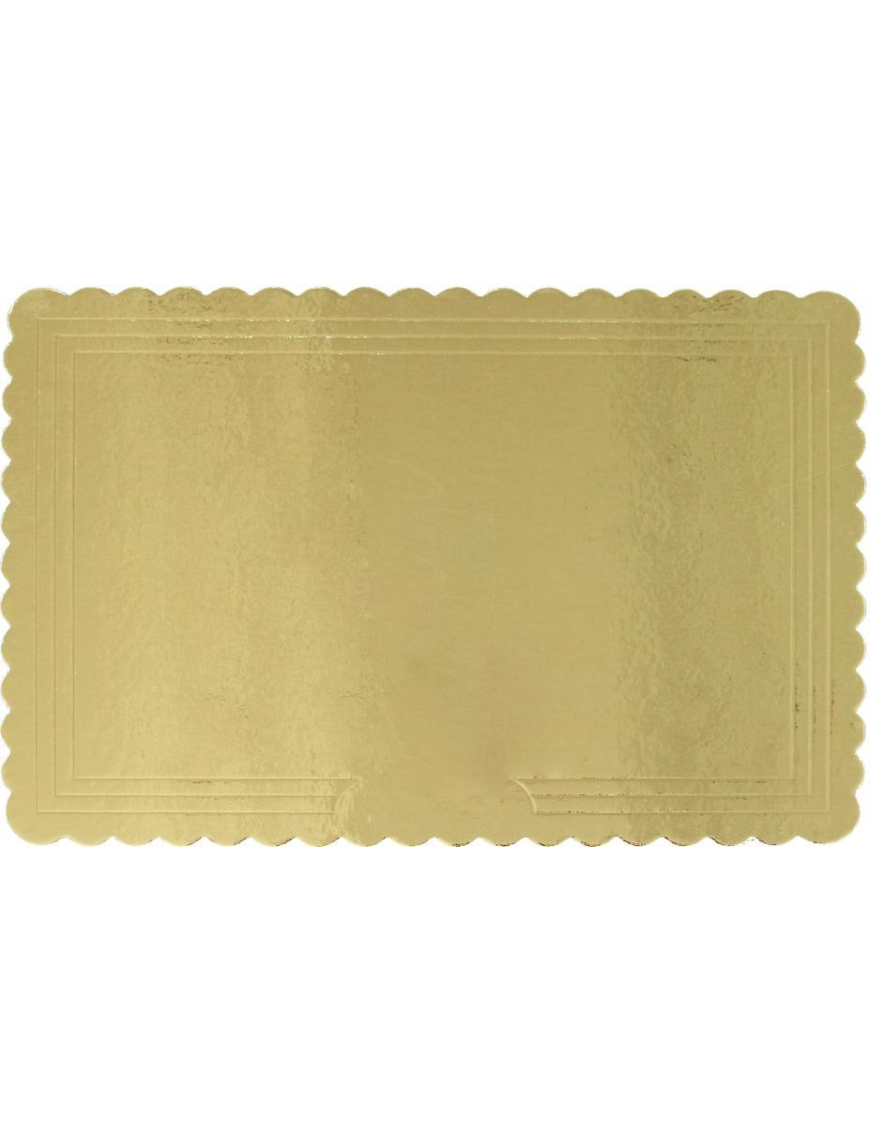 SOTTOTORTA ORO RETTANGOLARE  25x35 cm