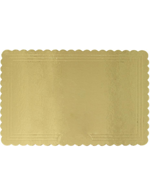 SOTTOTORTA ORO RETTANGOLARE  25x35 cm