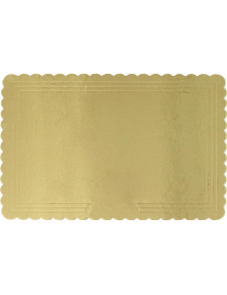 SOTTOTORTA ORO RETTANGOLARE  30x40 cm