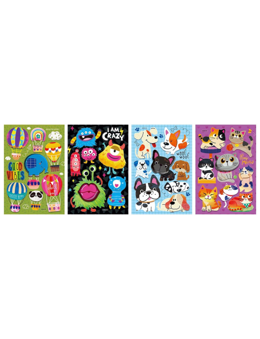 STICKERS AUTOADESIVI ASSORTITI