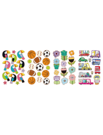 STICKERS AUTOADESIVI ASSORTITI