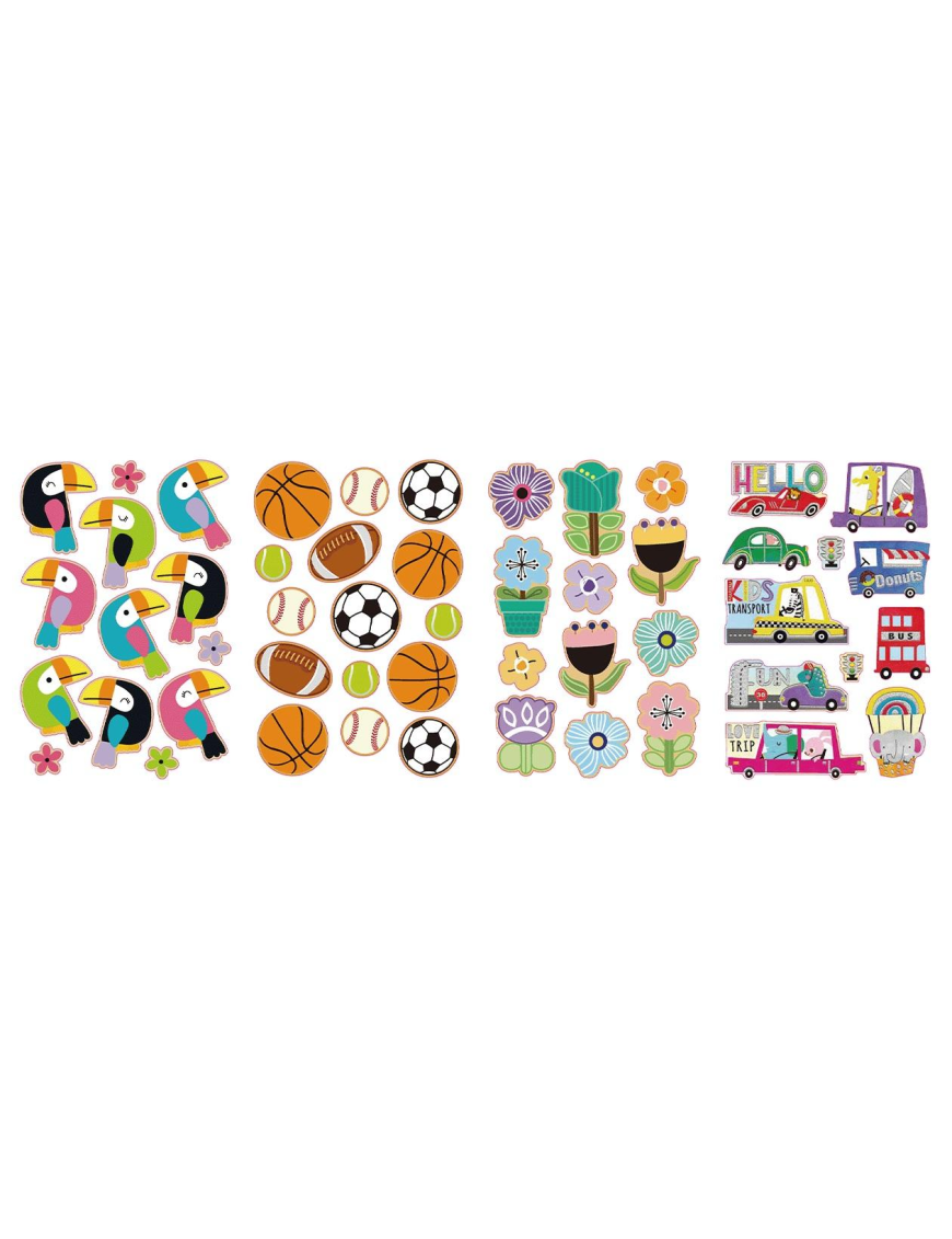 STICKERS AUTOADESIVI ASSORTITI