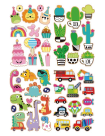 STICKERS AUTOADESIVI ASSORTITI