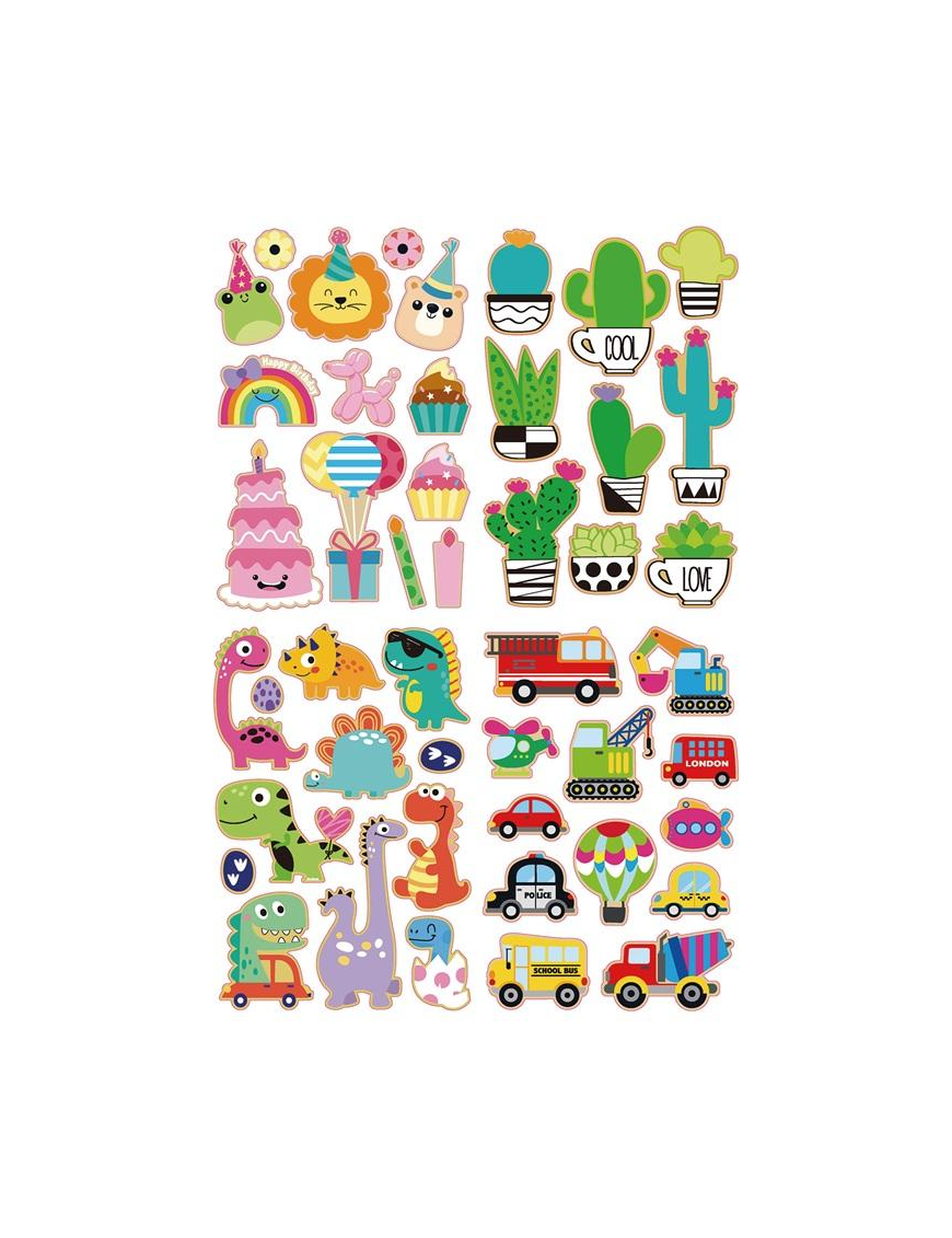 STICKERS AUTOADESIVI ASSORTITI