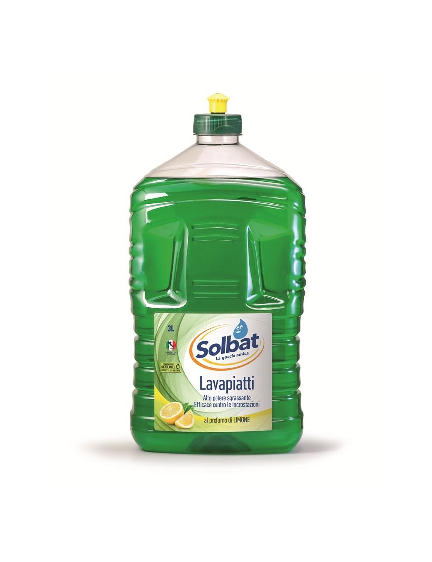 DETERSIVO PIATTI 3lt LIMONE SOLBAT